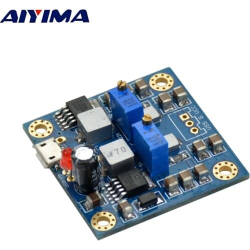 AIYIMA HIFI Low Noise Single Voltage To Dual 12V Power Output Regulated Power Supply For Preamp Headphone Amplifier Decoder