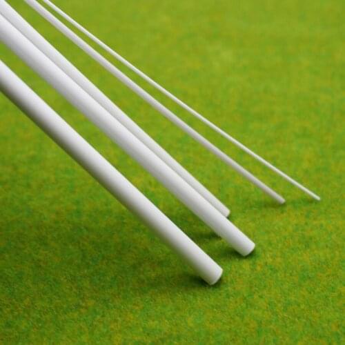 0.8mm Architectural Model Making DIY Sand Table Model Material Model Rod ABS Rod Rod Sticks Plastic Solid Rod