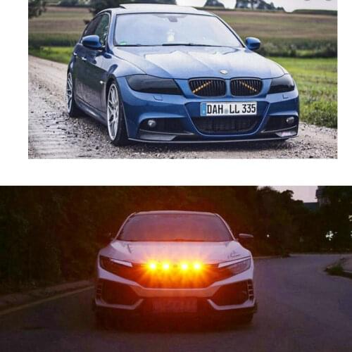 Car Accessories Grille Light Lamp For BMW e86 e28 e34 e61 e32 e38 e92 e91 e93