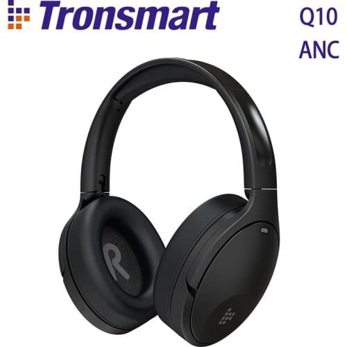Tronsmart Apollo Q10 Wireless Headphones Bluetooth 5.0 Active Noise Cancelling Headset with100-hour Playtime,Touch/App Control