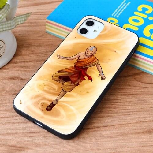 For iPhone Master of the 4 elements- Soft TPU border Apple iPhone Case