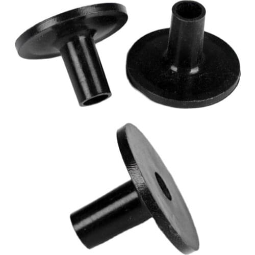 Flanged Cymbal Sleeve Black Color 3.9 Cm Diameter