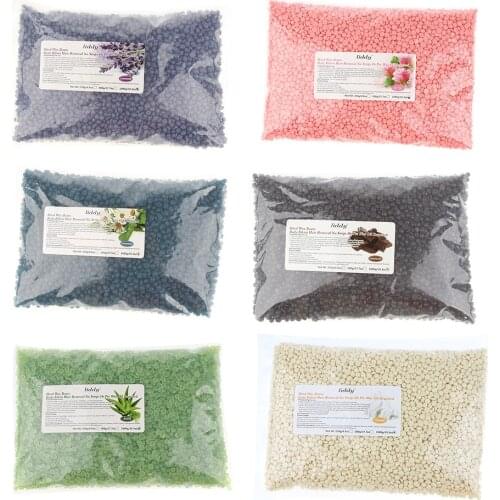 1000gHard Wax Bean Hair Removal Waxing Hot Bikini Depilatory No Strip Pellet Hard Depilatory Hot Film Hair Removal Bean