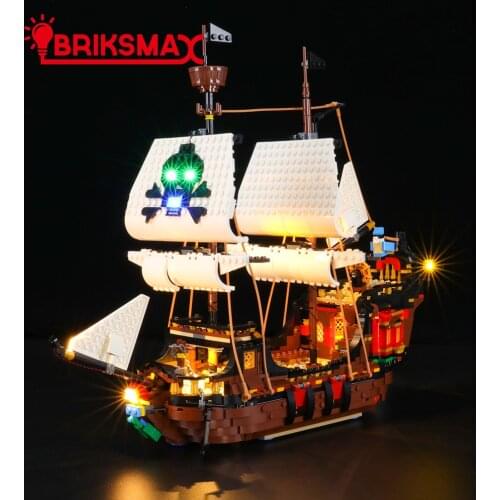 BriksMax Led Light Kit For 31109 Pirate Ship
