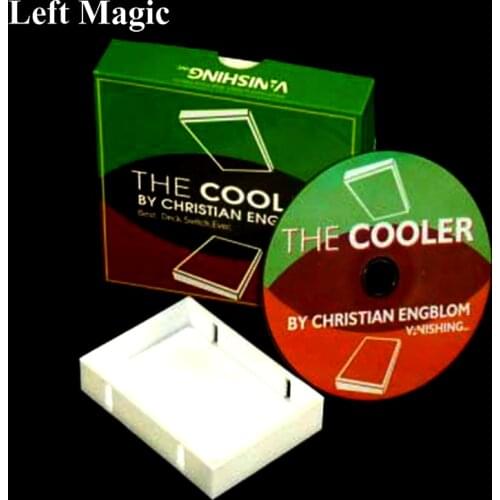The Cooler (Gimmick +DVD) By Christian Engblom Magic Tricks Props Gimmicks Close Up Street Card Magic Mentalism Fun