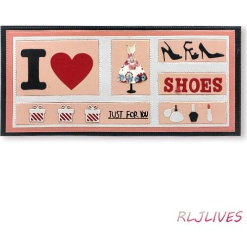 Slimline Metal Cutting Dies DIY Scrapbooking Card Stencil Paper Craft Handmade Album Handbook Decoration