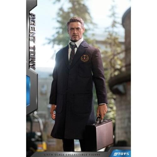 MTOYS MS015 1/6 Iron Hero Tony Figure Model 12 INCH Robert Downey Jr. Soldier Action Doll Full Set Toy