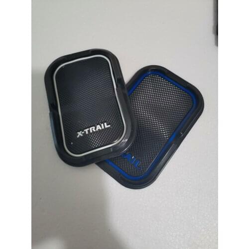 For 2014- 2017 2019 X-Trail T32 Gate Slot Pad Non-slip Cup Mats Anti Slip Door Groove Mat Sticker X Trail Car Accessories