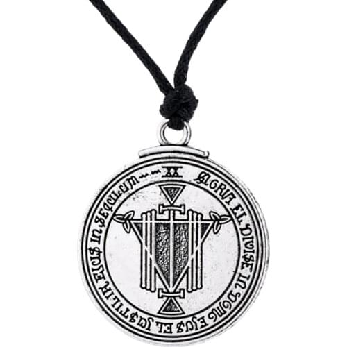 Seal of Solomon Pendant Hermetic Enochian Kabbalah Pagan Necklace