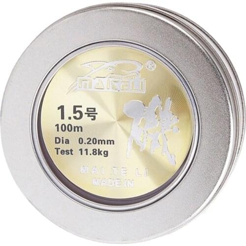 Pesca 100m Nylon Fishing Line Super-strong Pulling Power Taiwan Fishing Lure Wire High Strength Wear-resistant Line