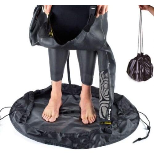 Wetsuit Changing Bag Mat Waterproof Nylon Wet Bag Carrying For Surfers And Boaters Diving Suit Storage Surfing Dry Bag