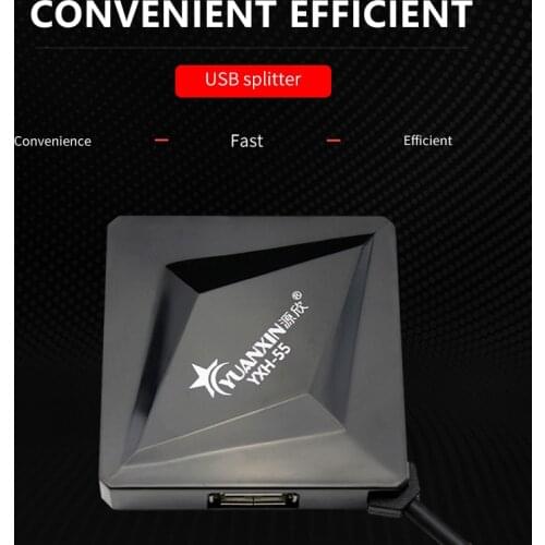 USB Hub Multi USB 2.0 4 Port HUB Splitter High Speed 4 Ports Multiple Expander 2.0 USB For PC Computer Accessories 1.2 Meter