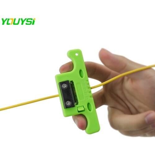 YOUYSI FTTH Fiber Optic Stripping MSAT-5 1.9-3mm Loose Tube Buffer Mid-Span Access Tool Fiber Cable Stripper
