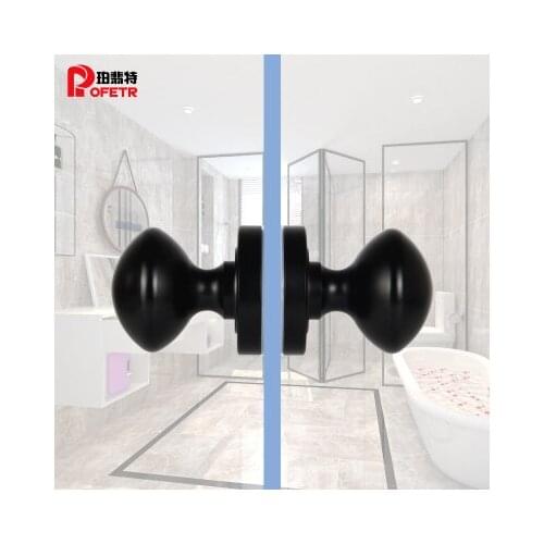 Aluminum Wooden Glass Door Knob Pull Handle Shower Box