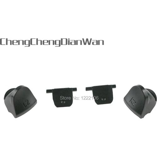 ChengChengDianWan JDS-030 JDM-030 Parts Buttons L2 R2 For Playstations 4 PS4 JDS030 JDM030 Controller Trigger 30sets/lot