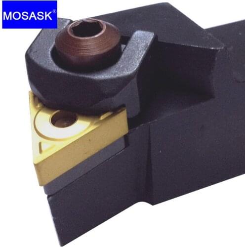 MOSASK WTQNR WTQNR1616H16 CNC Lathe Holders Solid Carbide Inserts Machining Boring Cutters External Turning Toolholders