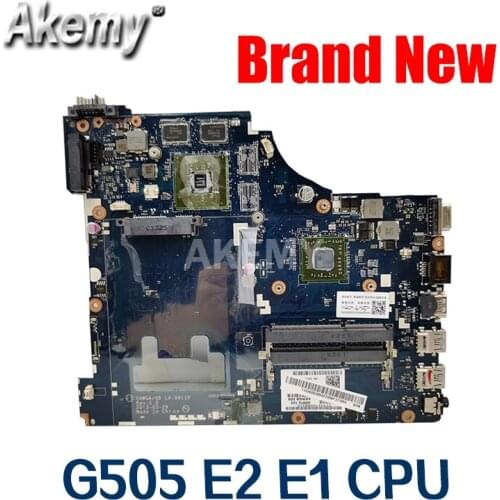 G505 VAWGA/GB LA-9911P motherboard For Lenovo g505 motherboard E1 E2 CPU la-9911p motherboard rev:1.0 with CPU Test