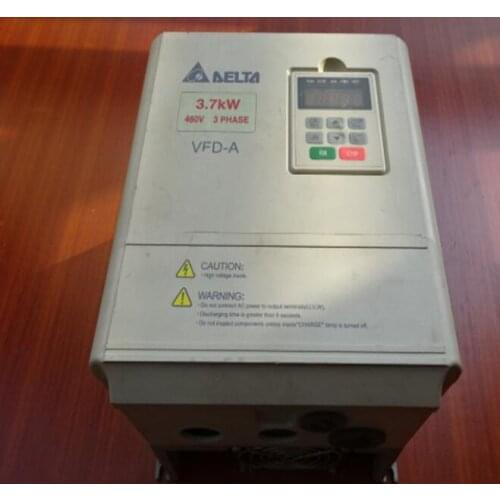 VFD037A43A 3.7KW inverter , used in good condition . 80% appearance new , good working , free shipping