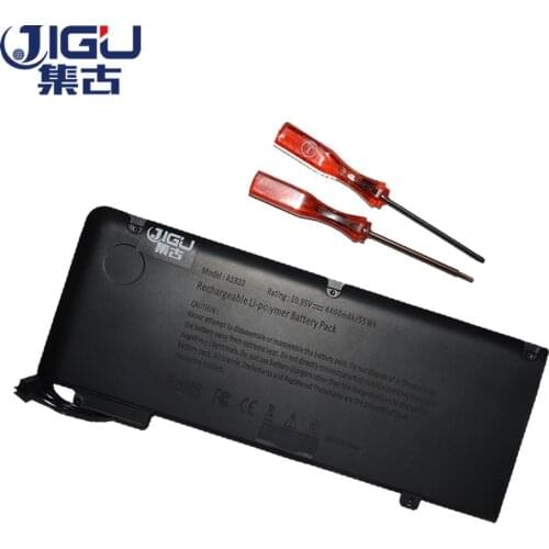 JIGU 10.95V 55WhLaptop Battery A1322 A1278 MC700 For Apple For MacBook Pro 13" MB990LL/A MB991LL/A MC374LL/A