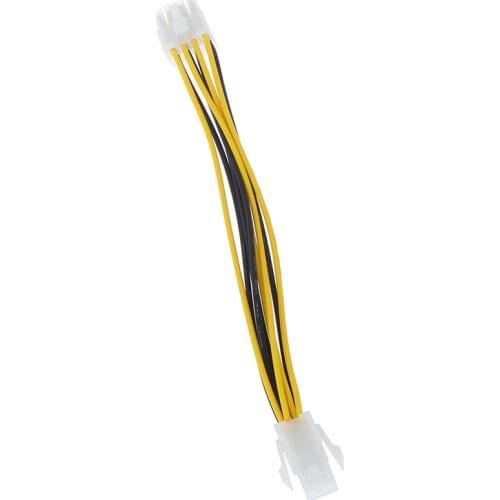 4Pin to 8Pin Motherboard CPU Power Adapter Cable Power Supply Line