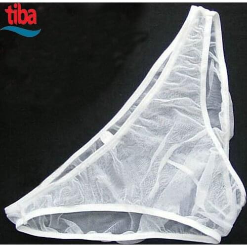 Underwear Passion Gauze Man Thong Sexy T pant perspective Appeal Underwear Pants T Briefs