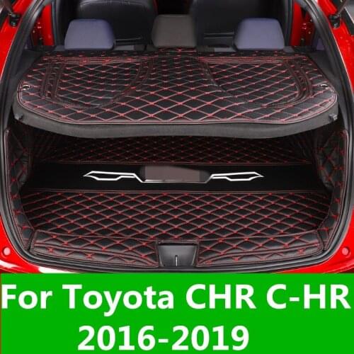 Reserve box mat Fully surrounded Tail box mat After warehouse mat Interior decoration Accessories For Toyota CHR C-HR 2016-2019