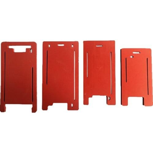 Lamination mould Silicone mat for iphone 6 6plus 6s 6splus 7 7plus 8 8plus X Positioning mold positioning mold soft pad