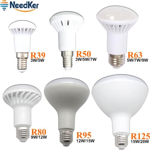 R50 LED Lamp E14 R39 3W 5W 7W R63 R80 LED Bulbs Light SMD2835 SMD5730 AC 110V 220V 240V Warm Cold White Spotlight for Livingroom