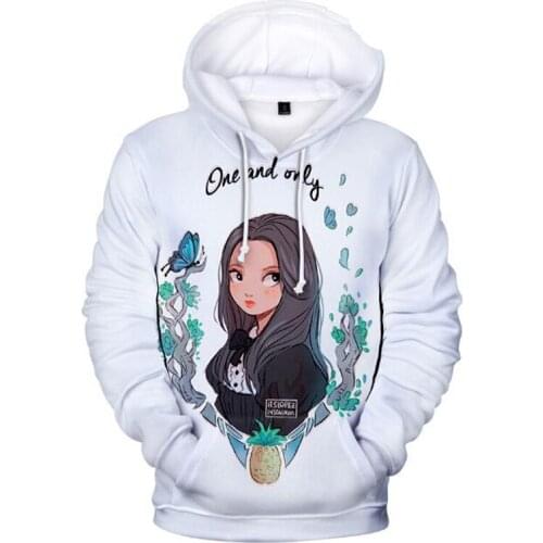 LOONA 3D Hoodies Fashion Men/Women Long Sleeve Sweatshirt 2020 Casual Harajuku Hooded New Sweatshirts LOONA 3D Hoodies pullover