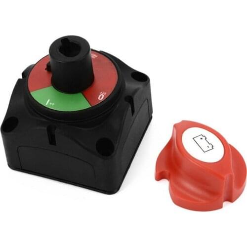 Battery Disconnect Isolator Switch for Marine Boat Car RV ATV Vehicles