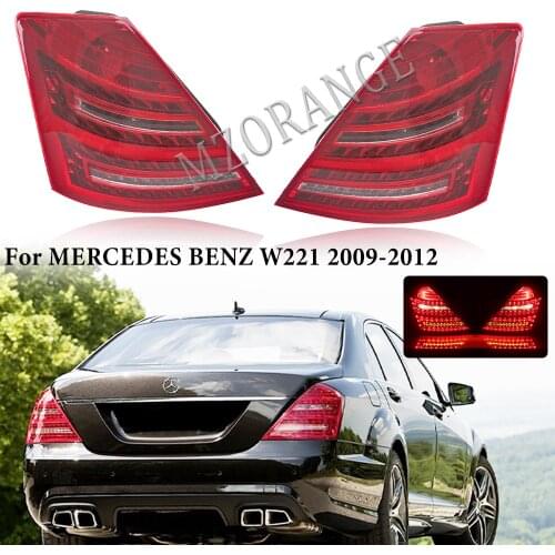 MZORANGE Fast Shipping Tail light Rear Tail Brake Lights Assembly for Mercedes-Benz W221 S-Class 2009-2012 Tail Light