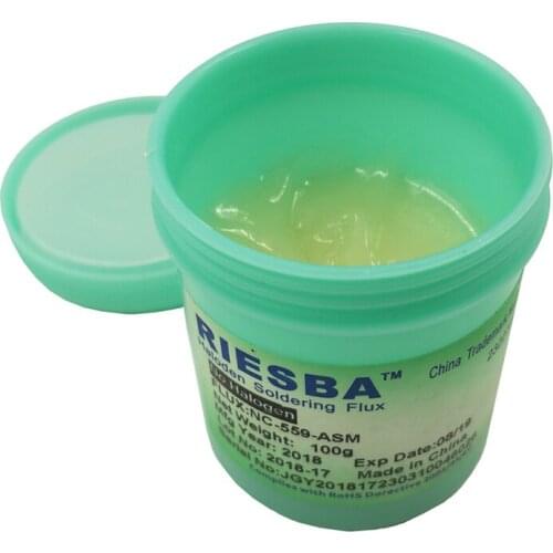 100g NC-559-ASM Lead-Free Soldering Iron Soldering Flux Paste For SMT BGA Reballing Soldering Welding Repair Tools No Clean