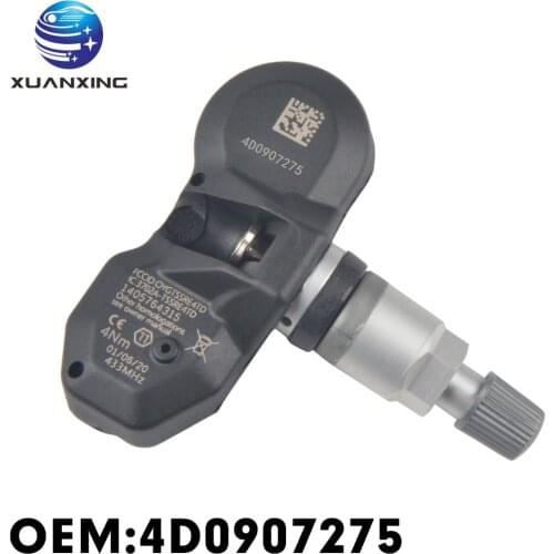 4D0907275 Tire Pressure Sensor Monitoring System TPMS 433MHz For Audi A8/2000-2009 A6/2000-2005 Volkswagen Phaeton/2001-2007