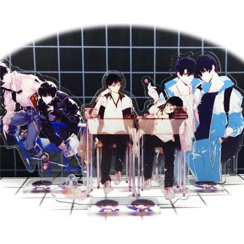 Anime Weizhuangxuezhai 15cm Big Stand Acrylic Figure Handsome Boy Stand Model Toys Kawaii Accessories For Boys Girls Gifts