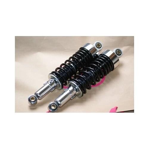 For Suzuki GN250 black rear shock absorber built-nitrogen double reed
