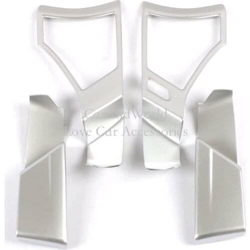 For 2019 2020 Mazda 3 Axela Interior Door Bowl Handle Holder Cover Panel Frame Trims ABS Chrome Garnish Car-styling Accessories