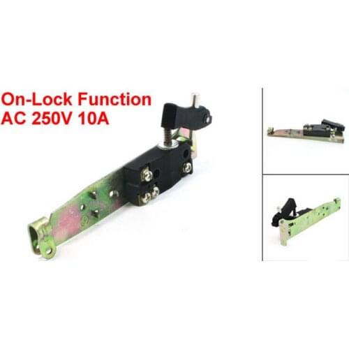 Electric Tool AC250V/10A SPST On Lock Trigger Switch for Boda 16 2pcs