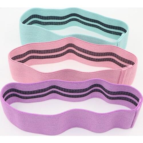 Yoga Resistance Band Exercise For Legs Squats Expander Accessories Anti-slip Gym Durable Hip Loop Yoga Hip Circle