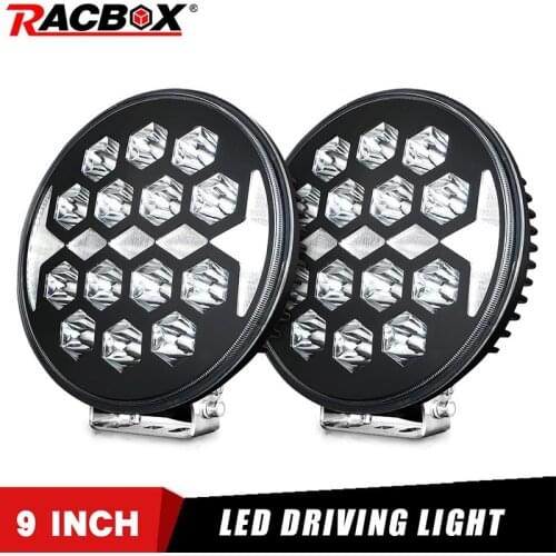 RACBOX 9 Inch 150W High Power LED Work Light Spot Beam Driving Fog Lamp For Jeep ATV UAZ SUV 4WD 4x4 Truck Tractor Car Retrofit