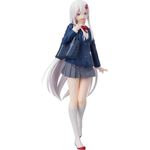 In Stock 23Cm Re:life In A Different World From Zero Echidna Anime Action Figure Pvc Hand-Made Collection Model Desktop Toys