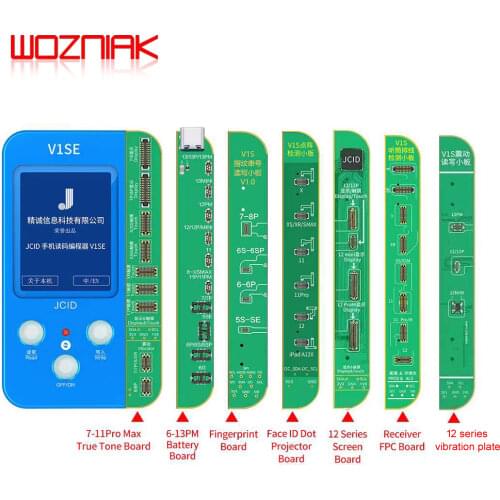 JC PR01000S V1S for 7/7P/8/8P/X/XR/XS/XS Max 11 12 PRO MAX photosensitive Original color touch shock baseband Battery programmer