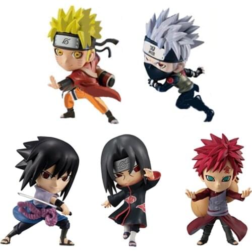 Pre-Sale Box Egg CHIBI MASTERS Narutos Modeling Series Kakashi Uchiha Sasuke Itachi Anime Figures Model Toy Gift Box Egg