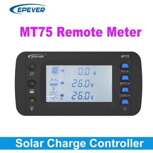 EPEVER MT75 Remote Meter For XTRA-N Series/TRIRON Series/Tracer-AN Series/Tracer-BN Series Controller IPower SHI Series Inverter
