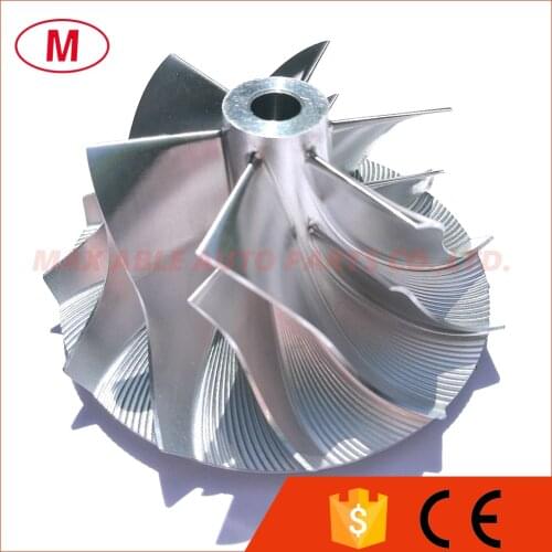 TD05H 16G High Performance Turbo Aluminum 2618/Milling/Billet compressor wheel 48.30/68.01mm 6+6 blades for 49178-01560