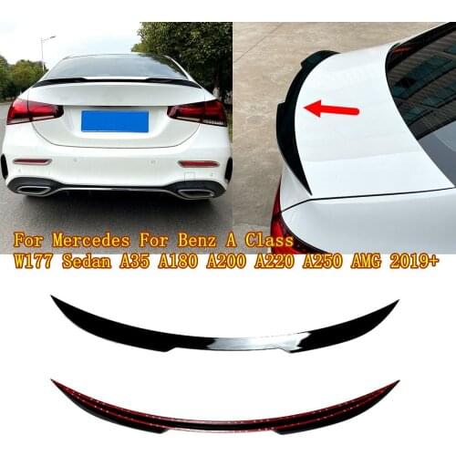Rear luggage compartment air separator spoiler for Mercedes-Benz A-Class W177 2019-2021 A35 A180 A200 A220 A250