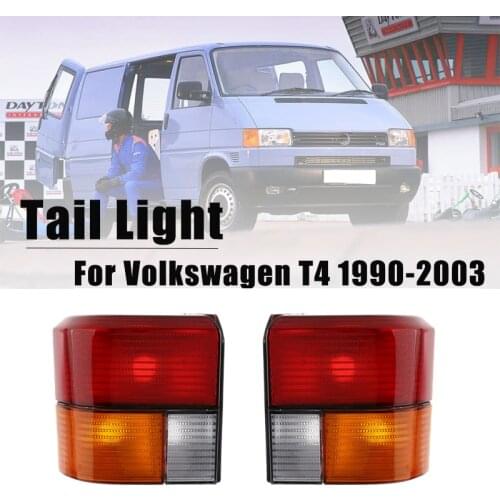 LF&RH Rear Tail light For Volkswagen T4 Transporter 1990-2003 Rear Bumper Stop Brake Lamp Lamp Housing Without Bulbs