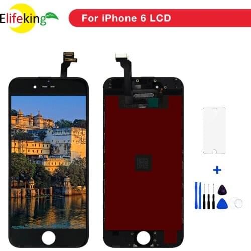 10PCS/Lot 4.7 inch LCD Screen For Apple iPhone 6 Grade AAA Pantalla 6 LCD Display With Touch Screen Digitizer Assembly