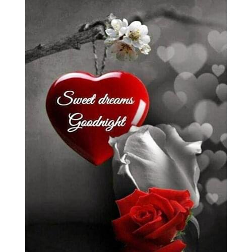 2019 Diy Diamond Embroidery Rhinestones Red Heart Stone Cross Stitch Kit Mosaic Handicrafts 5D DIY Crystal Diamond Painting gift