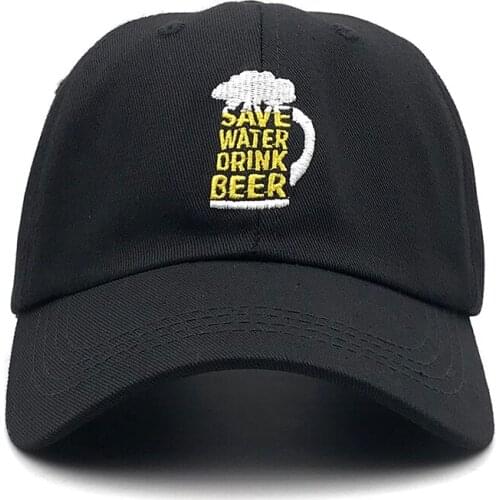 2019 Casual hats beer hockey cotton baseball cap fashion men and women adult hip hop hat summer sunscreen dad cap