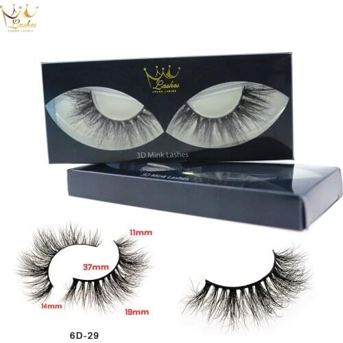 CrownLashes 3D Eyelashes Hand made Reusable Natural Long Eyelashes 3D Mink Lashes Soft Dramatic Eye lashes For Makeup Cilios